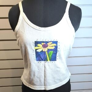 Soft as a Grape VTG Wearable Art 100% Cotton Tank Top Size S NWT